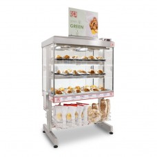 Šildoma vitrina 1600 mm ilgio su stovu EVA 160 LED Šildoma vitrina 1600 mm ilgio su stovu EVA 160 LED